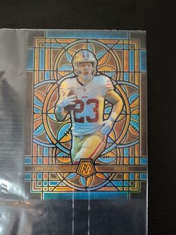 Christian McCaffrey Oversized Mosaic Stained Glass