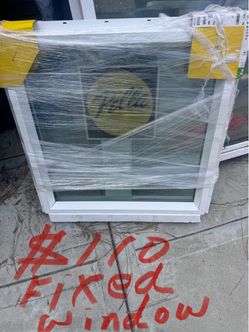 Fixed window pella size 24x24 new construction