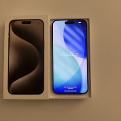 iPhone 15 Pro Max 256GB – Unlocked – Like New