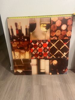 Wine Themed Multi-Panel Canvas Wall Art