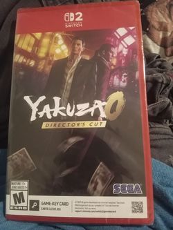 new Yakuza o directors cut nintendo switch 2  sega game