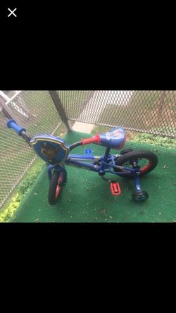 Paw patroll bike