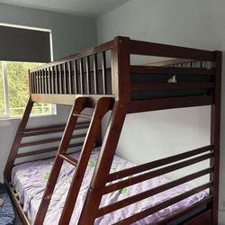 Bunckbed Frame (Twin Top And Full Bottom)
