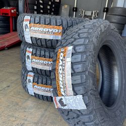 265/70/17 Arroyo R/T  ( 4 NEW TIRES ) INSTALLED & BALANCED. ✅