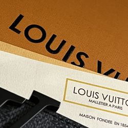 Black Louis Vuitton Belt  - Size 32 US