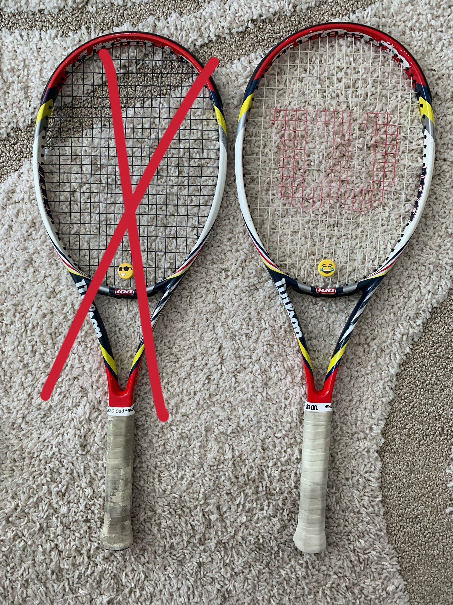 美品　Wilson STEAM BLX 95 promodel 2本セット