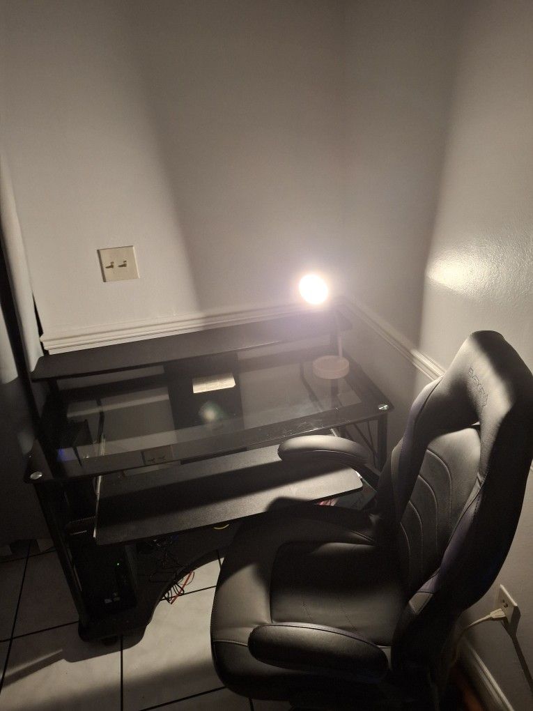 Office Desk Including Chair