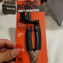 D'Addario Guitar Pro Winder and String Cutter