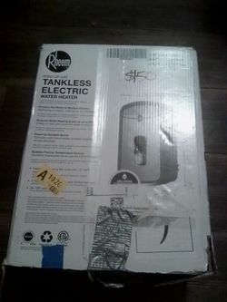 Rheem tankless electric water heater