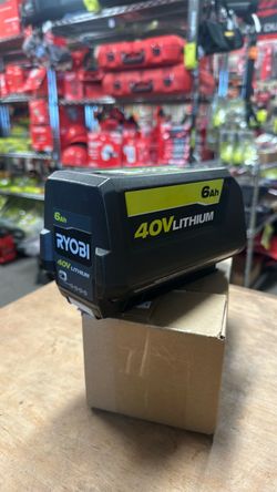 RYOBI 40V Lithium-Ion 6.0 Ah High Capacity Battery