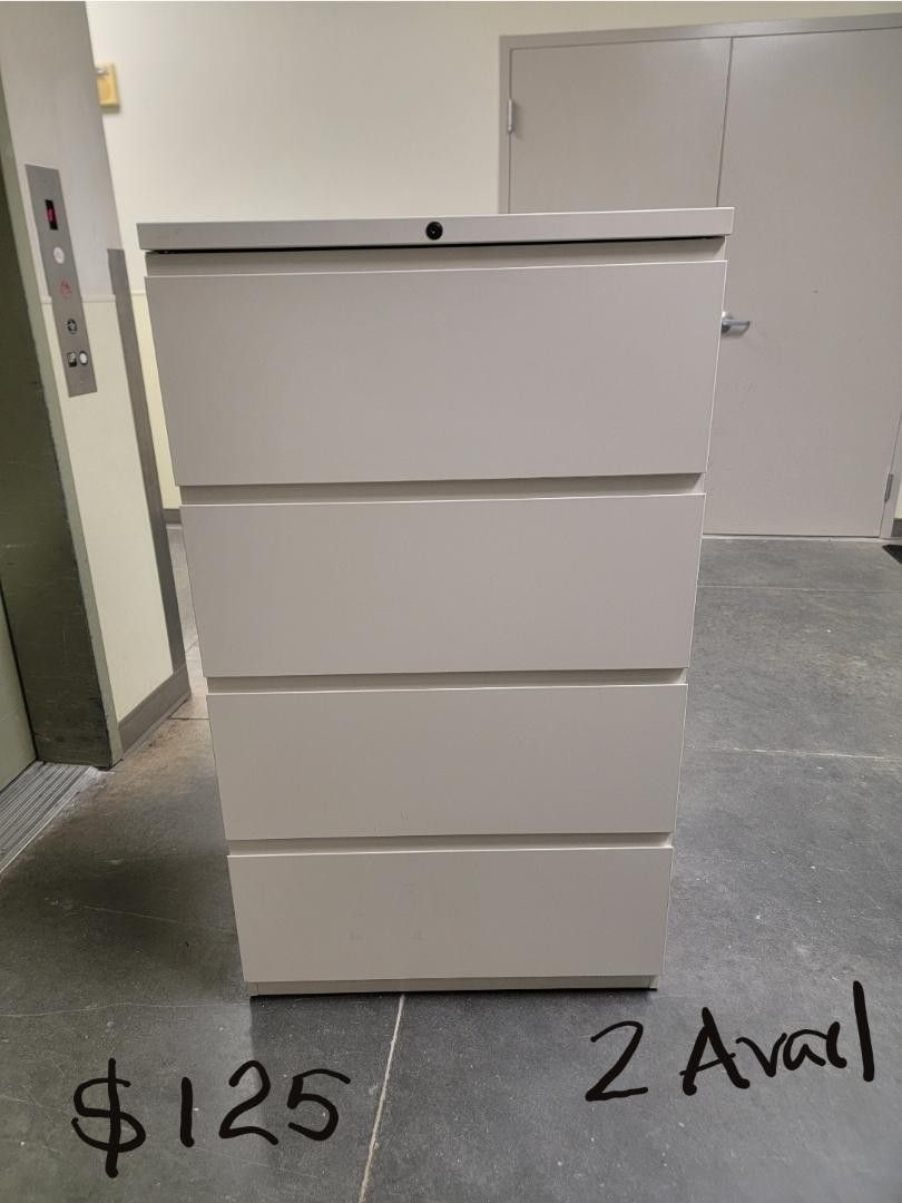 4-DRAWER LATERAL FILE CABINET