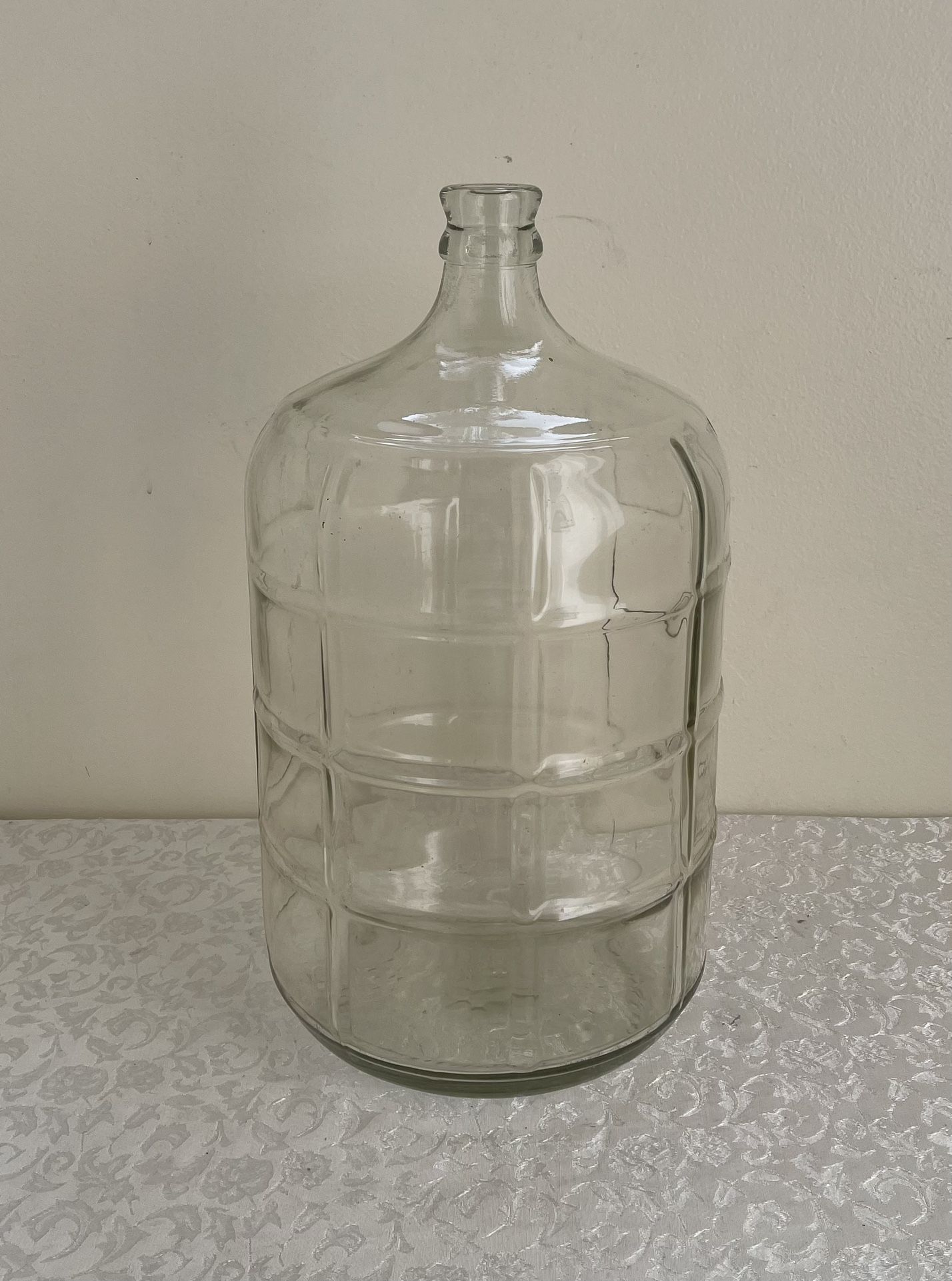 Glass Water Bottle Vintage