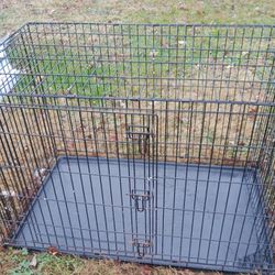 Gently Used Extra Large Collapsible Dog Cage