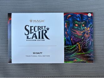 Magic The Gathering Secret Lair So Salty Foil Set