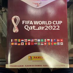 Qatar World Cup Panini Book With Stickers