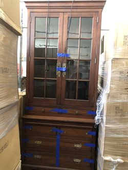 Solid Wood china cabinet