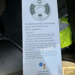 Nest Learning Thermostat Stainless Steel Nest Pro Edition 
