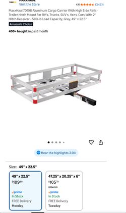 Trailer Hitch Basket