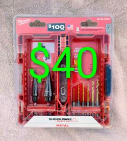 Milwaukee 8Pc. Step-Drill Bit Set