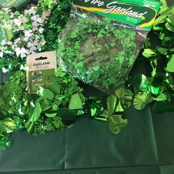 Saint Patricks day garland