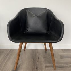 CB2 Venice Leather Accent / Desk Chair