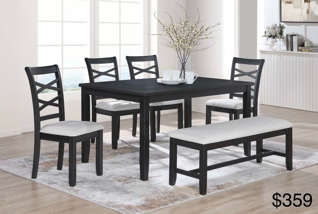 Dining Table Set With Bench