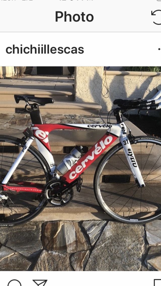 Road bike Cervelo 52’ carbón Fiver