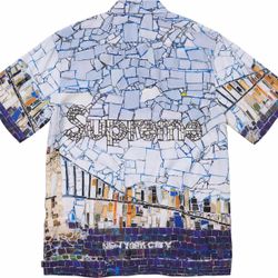 Supreme Mosaic S/S Shirt Jim Power