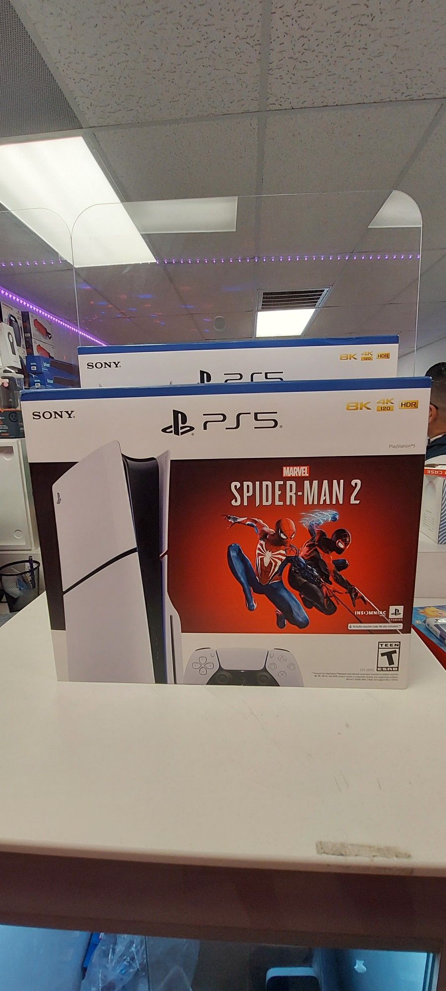 PS5 Disc Spiderman2 Bundle Open Box With No Games Cash Deals $399