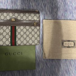 Gucci Ophidia GG Supreme Pouch Women’s Wallet 