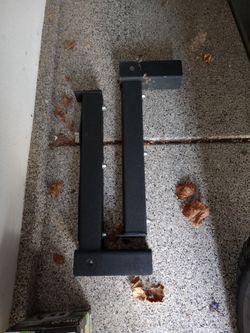 Heavy Duty Steel Brackets (Set of 2)