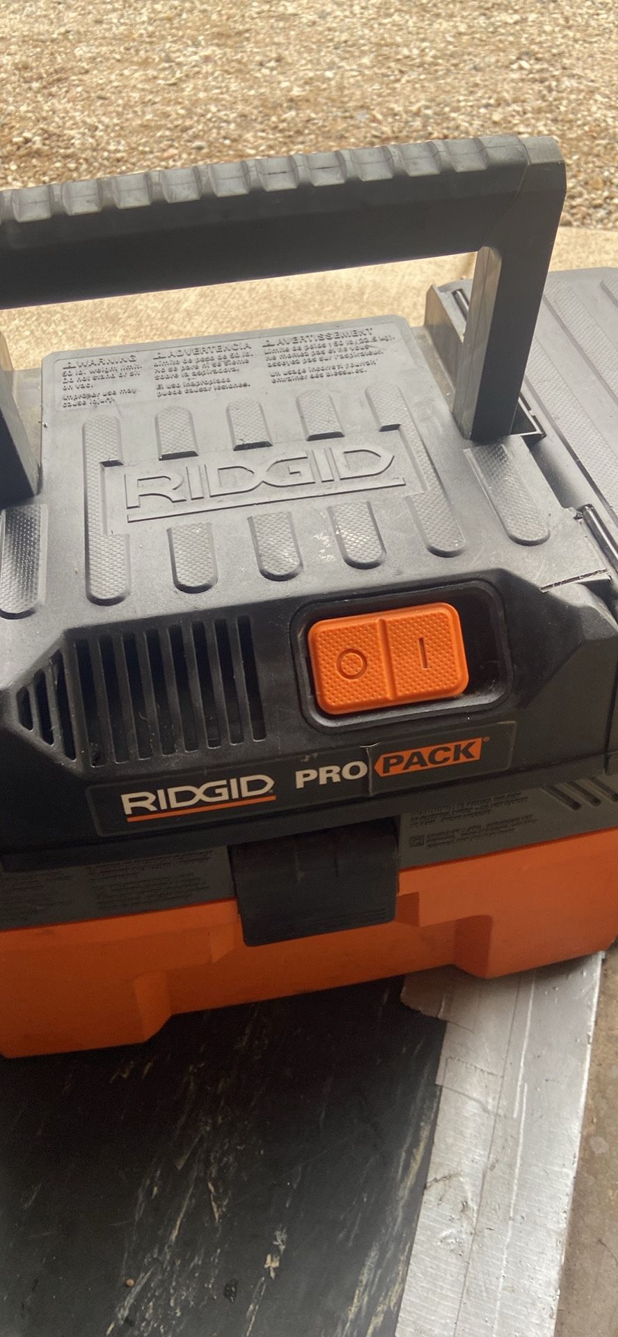 Ridgid Portable Vacuum 