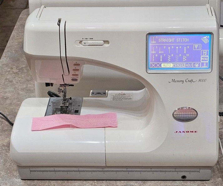 Janome Memory Craft 9000 Sewing Quilting Embroidery Machine