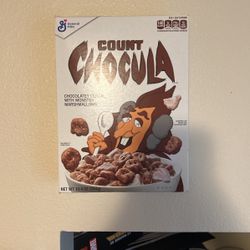 Limited Edition Kaws Count Chocula Cereal 