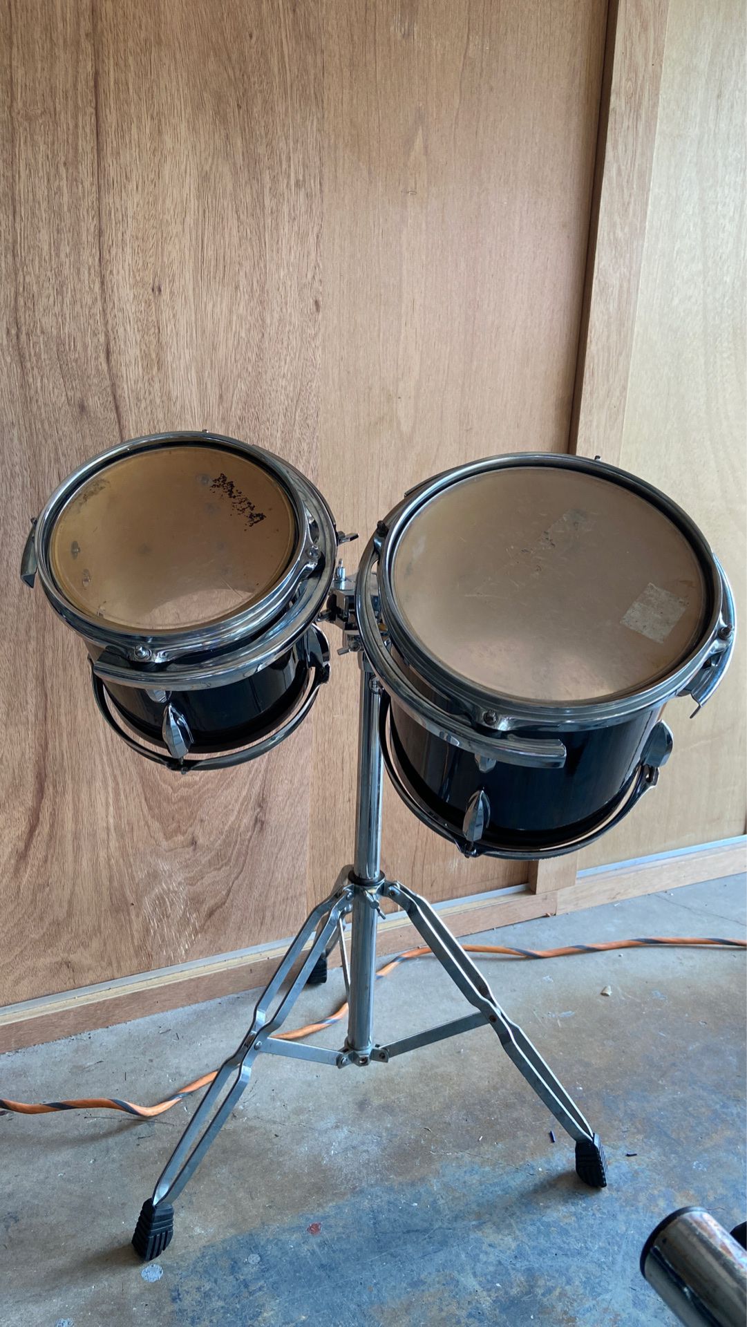 Drum Toms 8 & 10 with Stand