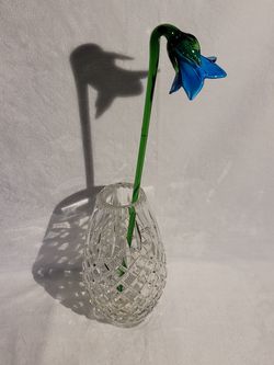 Cristal glass Flower Vase🔴