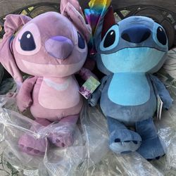New!!!! Stitch And Angel Jumbo Size