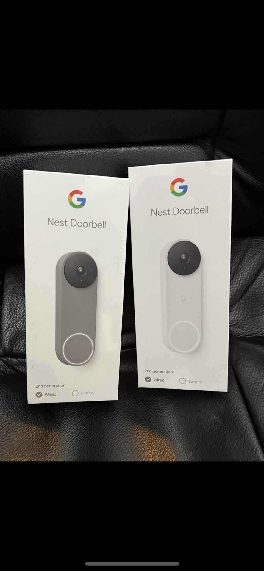 Google Nest Doorbell Wired BRAND NEW 2nd Gen