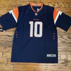 Youth And Adult Navy Denver Broncos Bo Nix Stitched Jersey