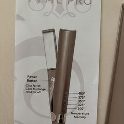 NIB TYME Iron Pro 2 n 1 Hair Curler and Straightener!