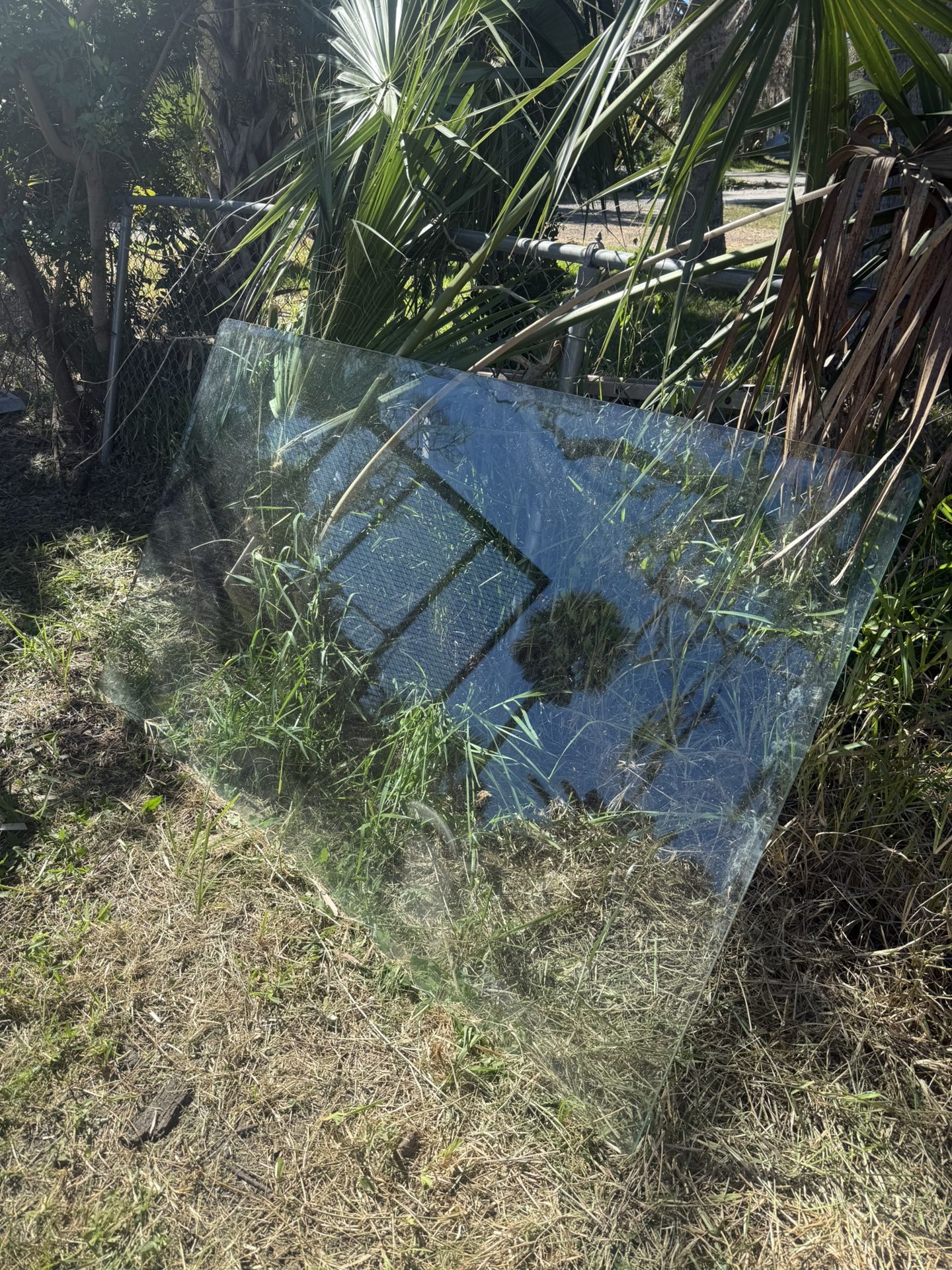 tempered glass table top