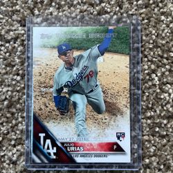 Julio Urias rookie card