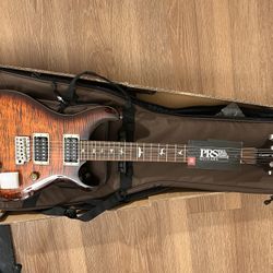PRS SE Custom 24 Orange Tiger Smokeburst