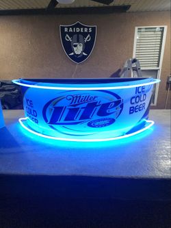 Vintage Miller Lite Neon Bar Sign