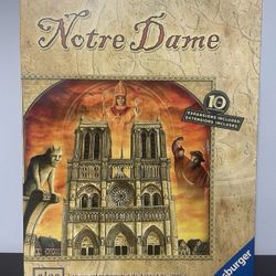 Notre Dame 10th Anniversary Board Game Ravensburger - Complete with Expansions