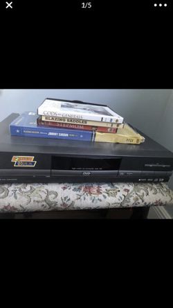 Samsung DVD player and discs, all for $ 25 Thumbnail