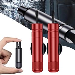 Safehammer Glass Breaker, Car Safety Hammer, Safe Hammer Glass Breaker, Car Emergency 2-in-1 Window Breaker & Seat Belt Cutter, Vehicle Escape Tool, A
