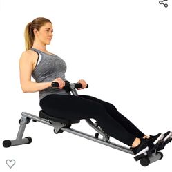 Fitness Compact Adjustable Rowing Machine  New