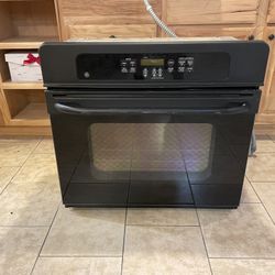 GE Electric Wall Oven with Electric Drop In Stove Top