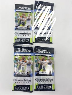 2020 Panini Chronicles Football Cello Packs Fat Pack